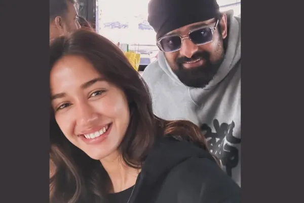 Disha Patani and Prabhas 