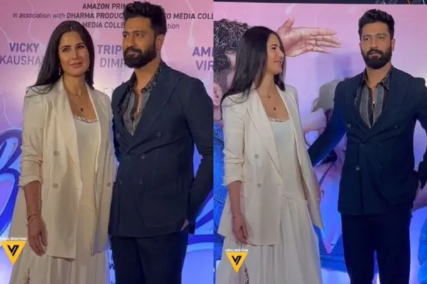 Vicky Kaushal and Katrina Kaif 