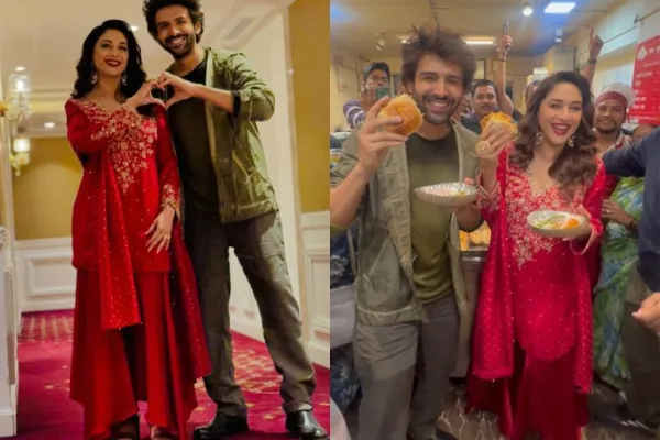 Kartik Aaryan Madhuri Dixit