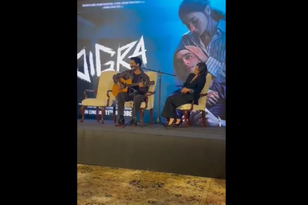 Alia Bhatt and Vedang Raina 