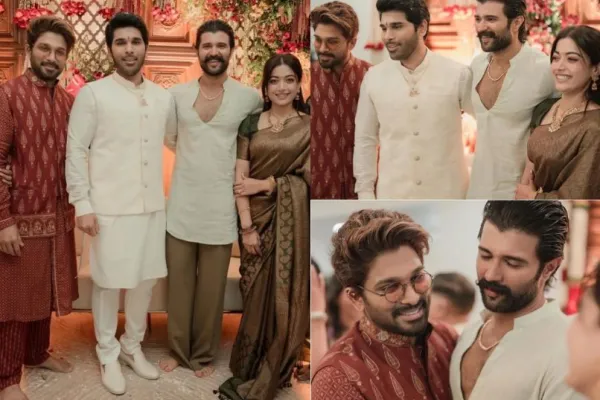 Allu Arjun Vijay Rashmika