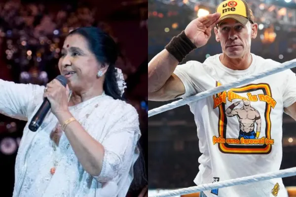John Cena Asha Bhosle 