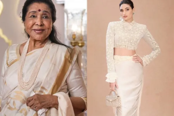 Asha Bhosle Athiya Shetty