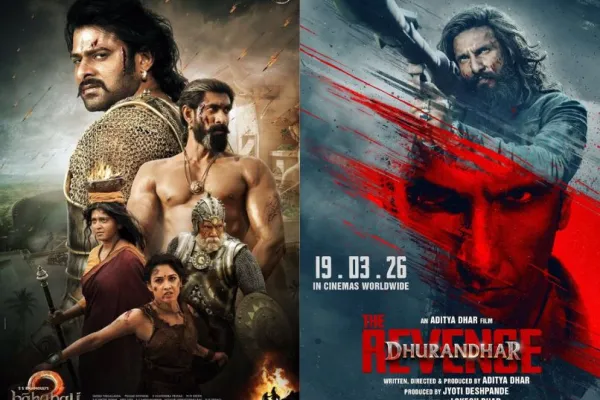Baahubali 2 Dhurandhar 2 posters