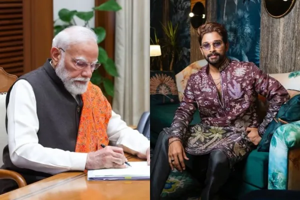 PM Modi Allu Arjun