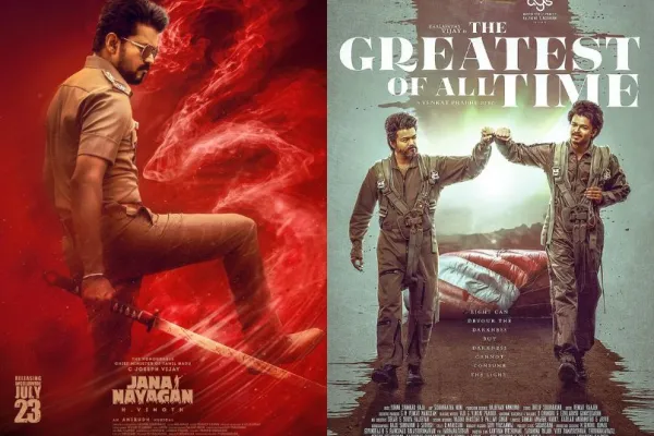 Jana Nayagan GOAT posters