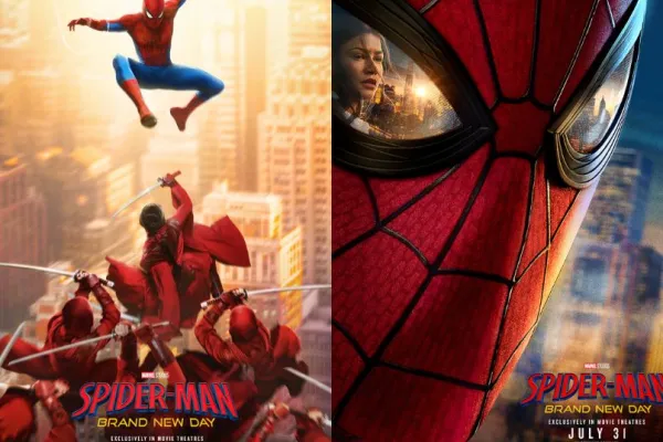 SpiderMan Brand New Day posters 