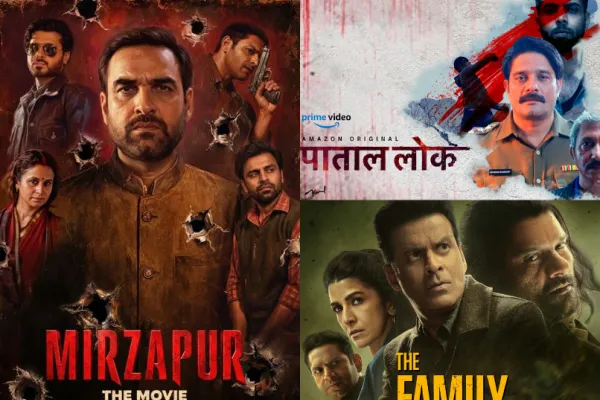 Mirzapur The Family Man posters
