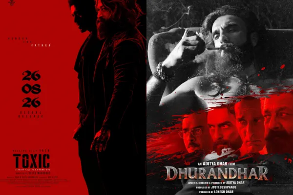 Toxic Dhurandhar posters 