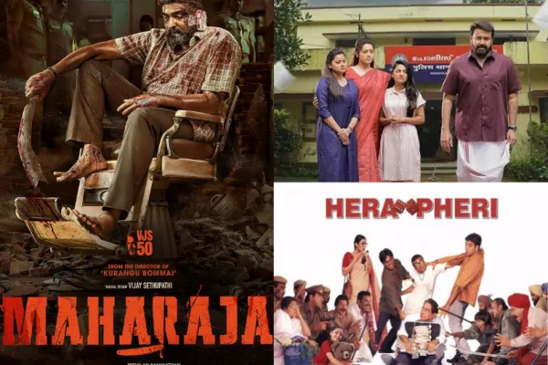 Maharaja Drishyam Hera Pheri posters