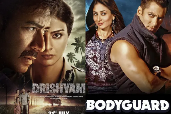 Drishyam Bodyguard posters