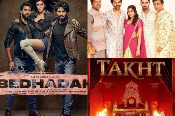 Dostana 2, Inshallah, Takht और The Immortal Ashwatthama जैसी कई बड़ी बॉलीवुड फिल्में रिलीज से पहले ही ठंडे बस्ते में चली गईं।