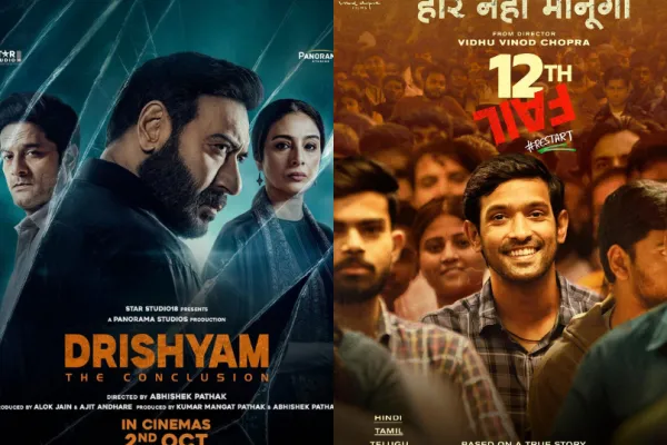 Drishyam 3 12th Fail posters