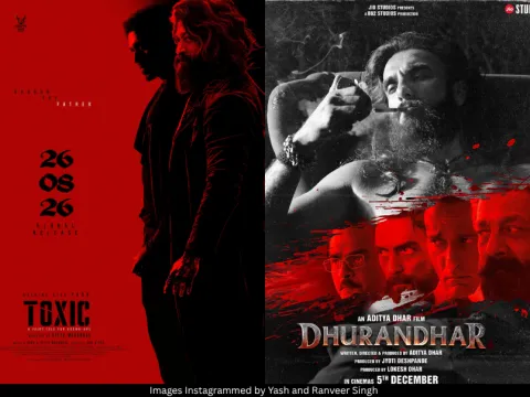 Toxic Dhurandhar posters 